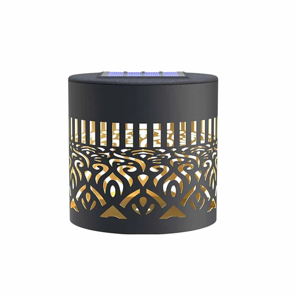 Solar Mandala LED Light,  Waterproof Outdoor Garden & Wall Decor