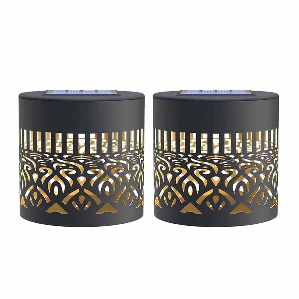 Solar Mandala LED Light,  Waterproof Outdoor Garden & Wall Decor